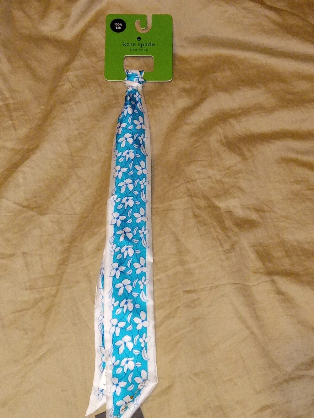 Kate Spade Floral Silk Scarf